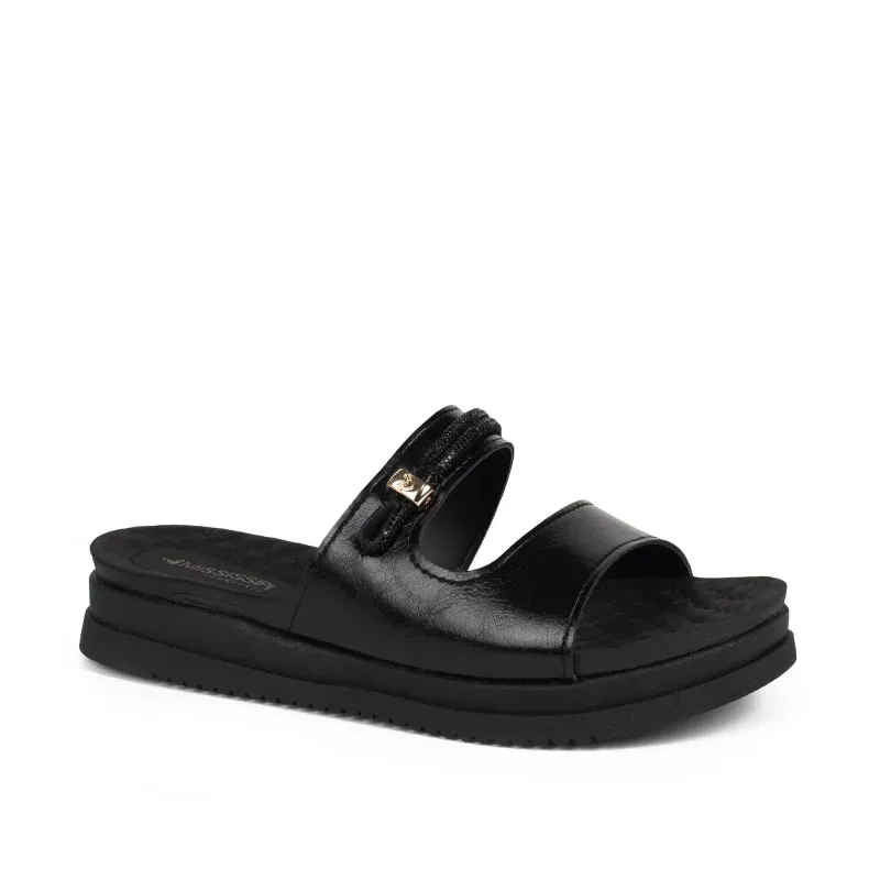 Slide Mississipi Flatform Preto 40