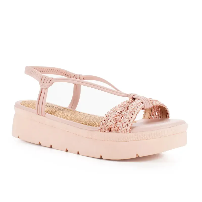 Sandália Mississipi Flatform Feminina Rosa 38