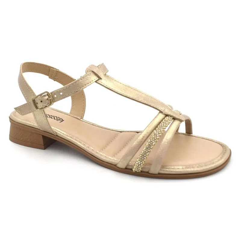 Sandália Feminina Mississipi Bege J2293 38