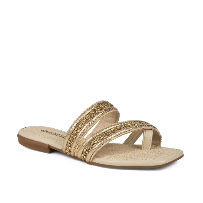 Chinelo Mississipi Bege 39