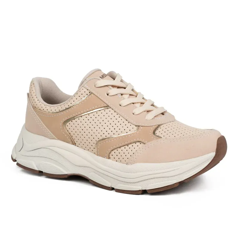 Tênis Mississipi Chunky Feminino Bege 35
