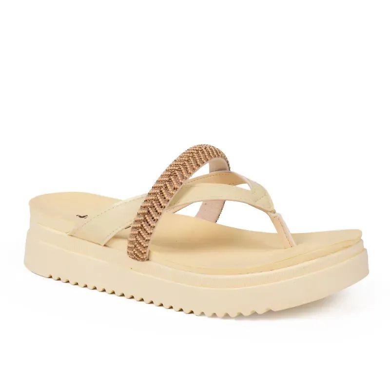 Tamanco Mississipi Flatform Amarelo 36
