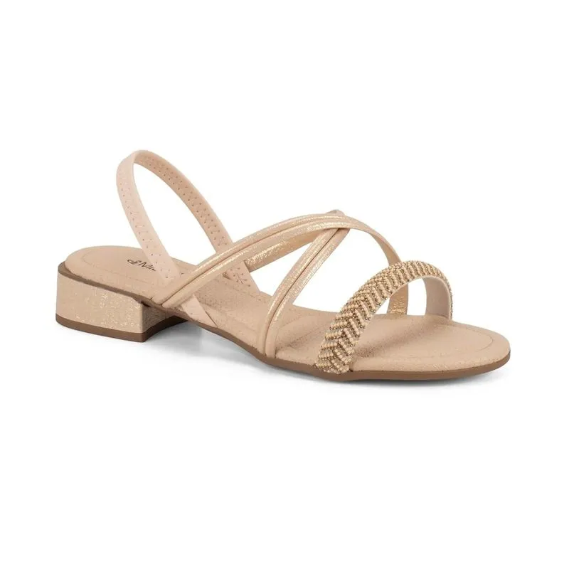 Sandália Feminina Mississipi Bege J2693-0004 40 / Bege