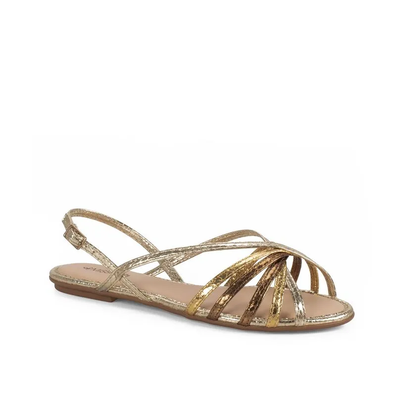 Sandália Huarache Mississipi Feminina Metalizada 40