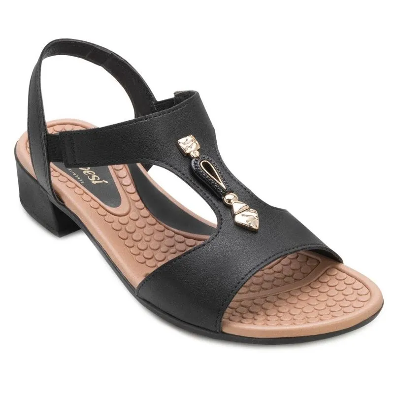 Sandália Campesí PB CP26-CE443 41 / Preto/Bege