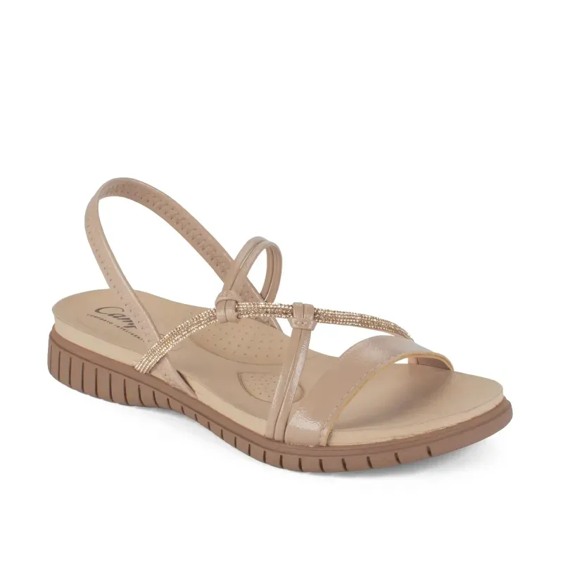 Sandália Campesi Flatform Feminina Capuccino 42