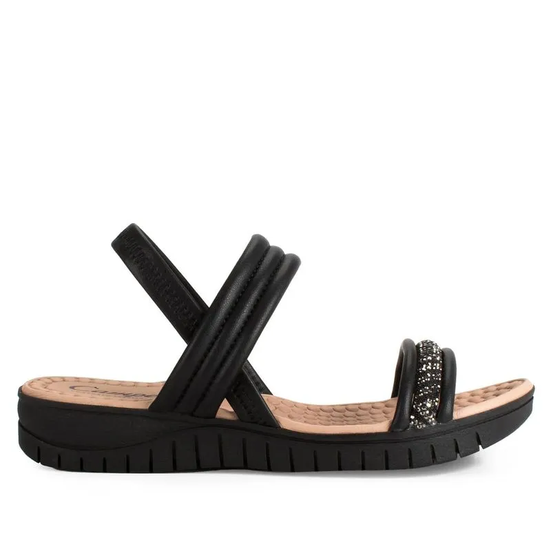 Sandália Feminina Campesi Flatform Eva Comfort Preto - 34