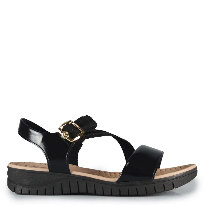 Sandália Papete Campesi Feminina CE851 006 ATLANTIS PRETO 37