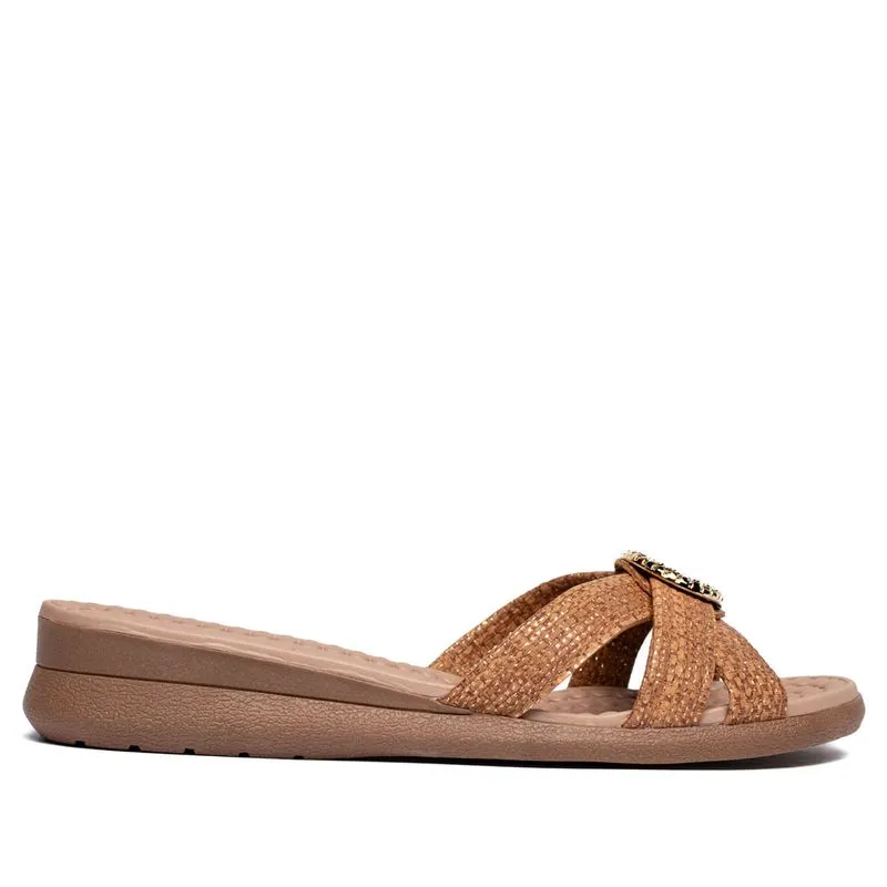 Tamanco Feminino Campesí Anabela Palmimax Extrasoft - 35