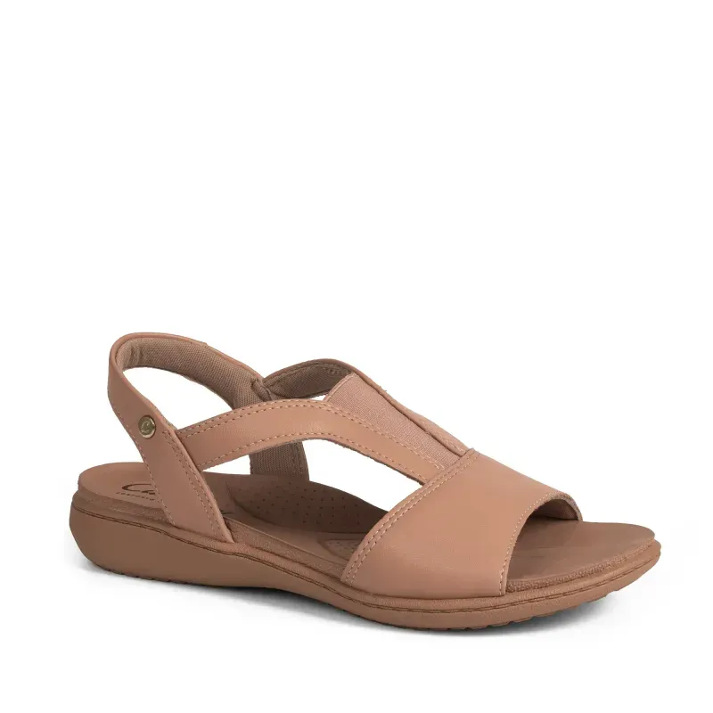 Sandália Campesi Flatform Feminina Bege 35