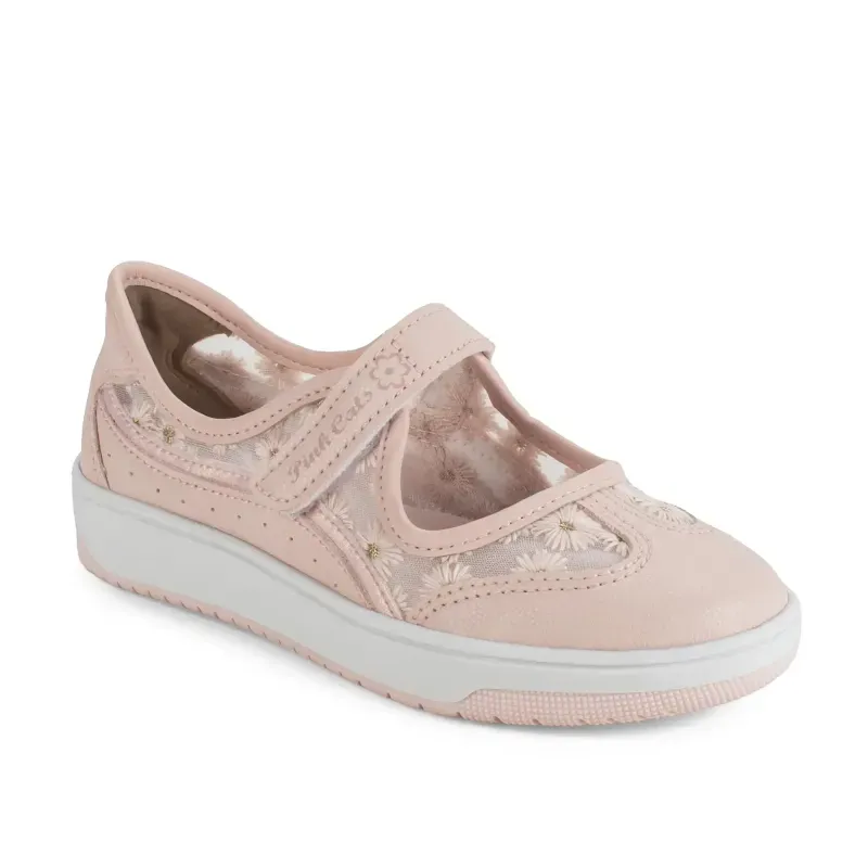 Tênis Pink Cats Casual Infantil Feminino Rosa 34