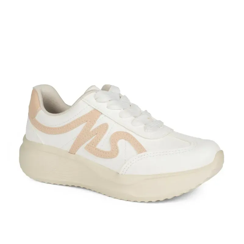 Tênis Mississipi Jogging Feminino Branco 36