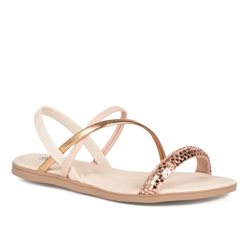 Sandália Rasteira Dakota Feminina Multicolor 34