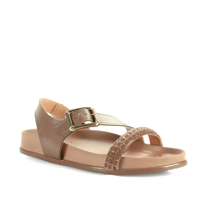 Sandália Mississipi Flatform Feminina Bege 35