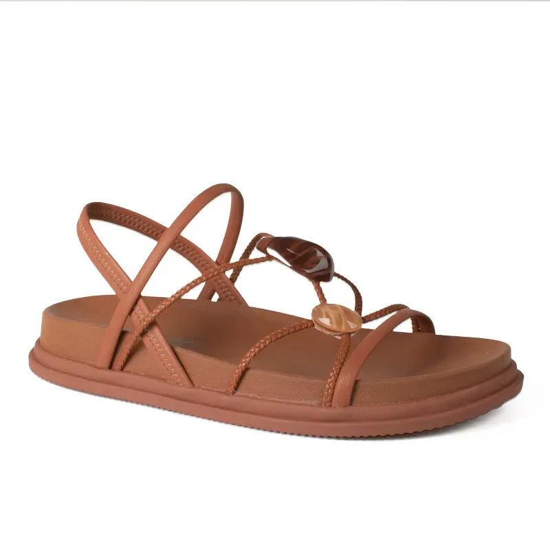 Sandália Dakota Flatform Feminina Caramelo 33
