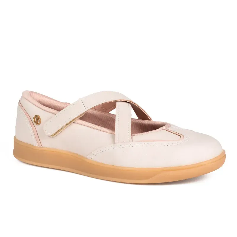 Sapatilha Esportiva Dakota Rosa com Fechamento Prático 33