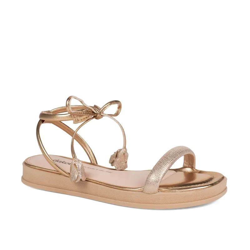 Sandália Dakota Flatform Feminina Metalizada 36