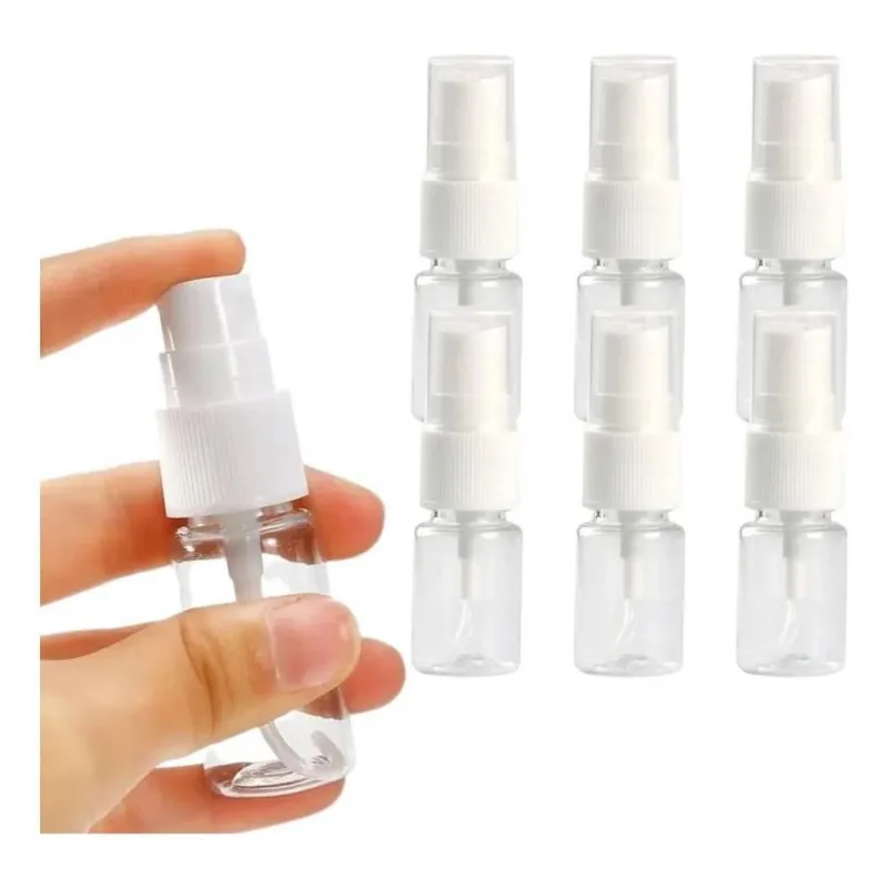 10 Frascos 10ml Spray Pet Mini Para Perfume Lembrancinha