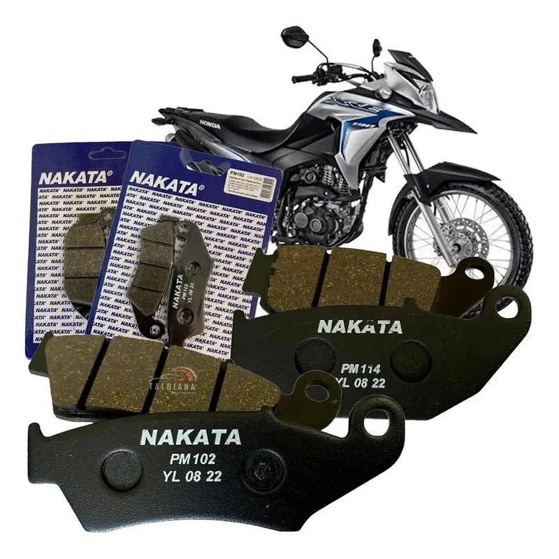 5x Kit Pastilha De Freio Xre 2022 20