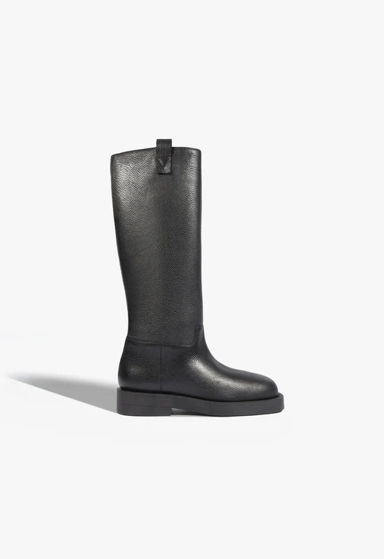 Betty Leather Boot 6.5 / Black / Leather