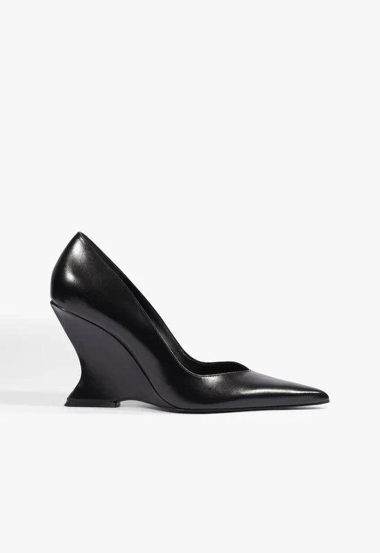 Siena Leather Pump 11 / Black / Leather