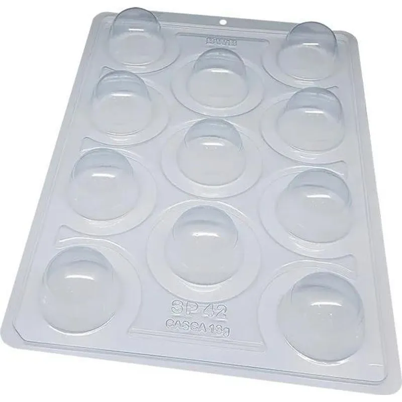 Novidade Forma Silicone Trufa Grande 60g Bwb Cor Bran