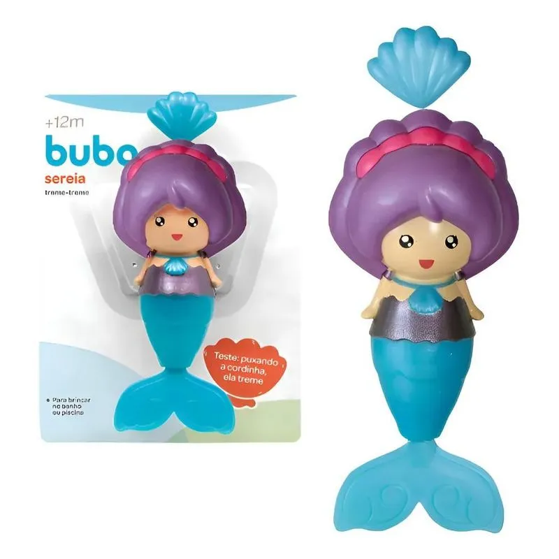 Sereia Treme-treme Brinquedo De Banho 11399 Buba