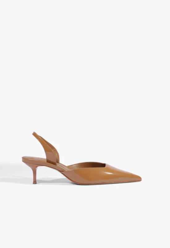 Paola Mid Patent Pump 9.5 / Miele / Patent