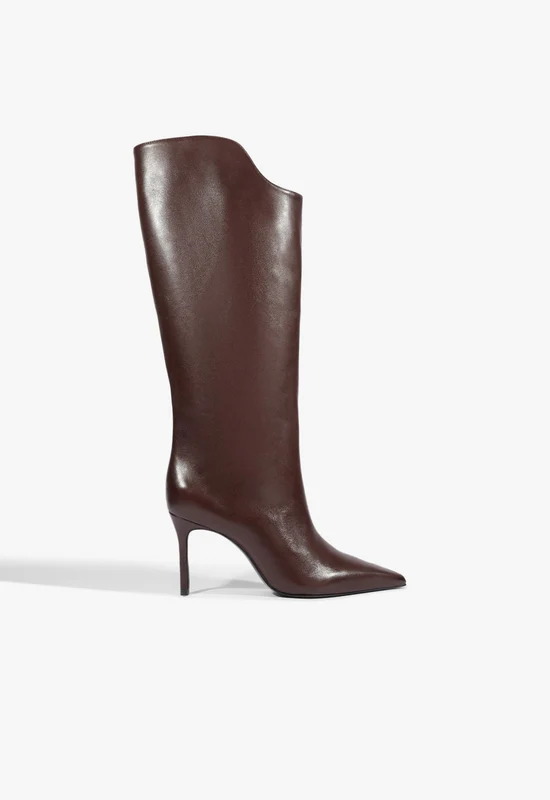 Ophelia Leather Boot 5.5 / Maplewood / Leather