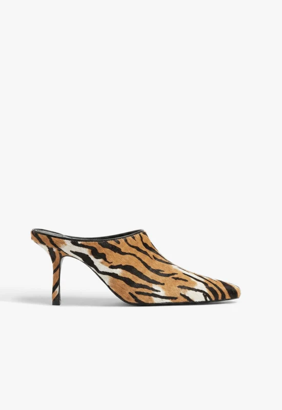 Abby Hair Calf Pump 9.5 / Animal Print / Hair Calf