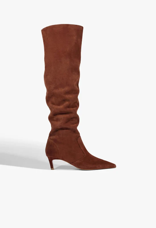 Odessa Suede Boot 8 / Warm Toffee / Suede