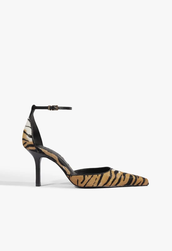 Jenny Hair Calf Pump 11 / Animal Print / Hair Calf