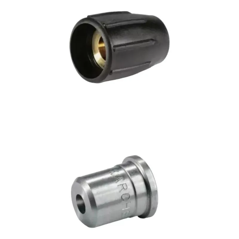 3x Kit Bico Power + Capa Porca Para Lavadora Karcher Hd585 2