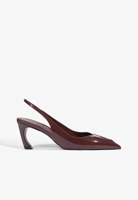 Scarlet Patent Pump 11 / Dark Red / Patent