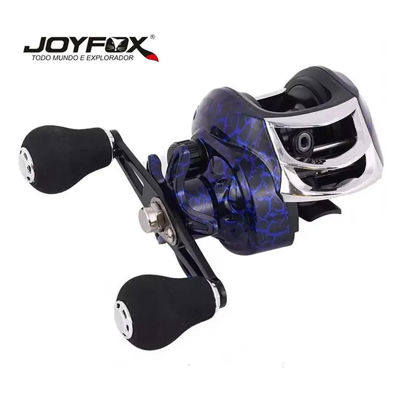 3x Carretilha De Pesca 7.1:1 Joyfox 18 Rolamentos 8kg Carret