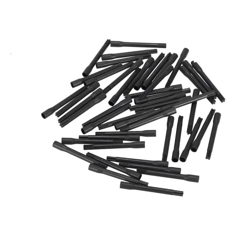 50 Paletas Para Mixer Mini Misturador De Pigmentos - Preto