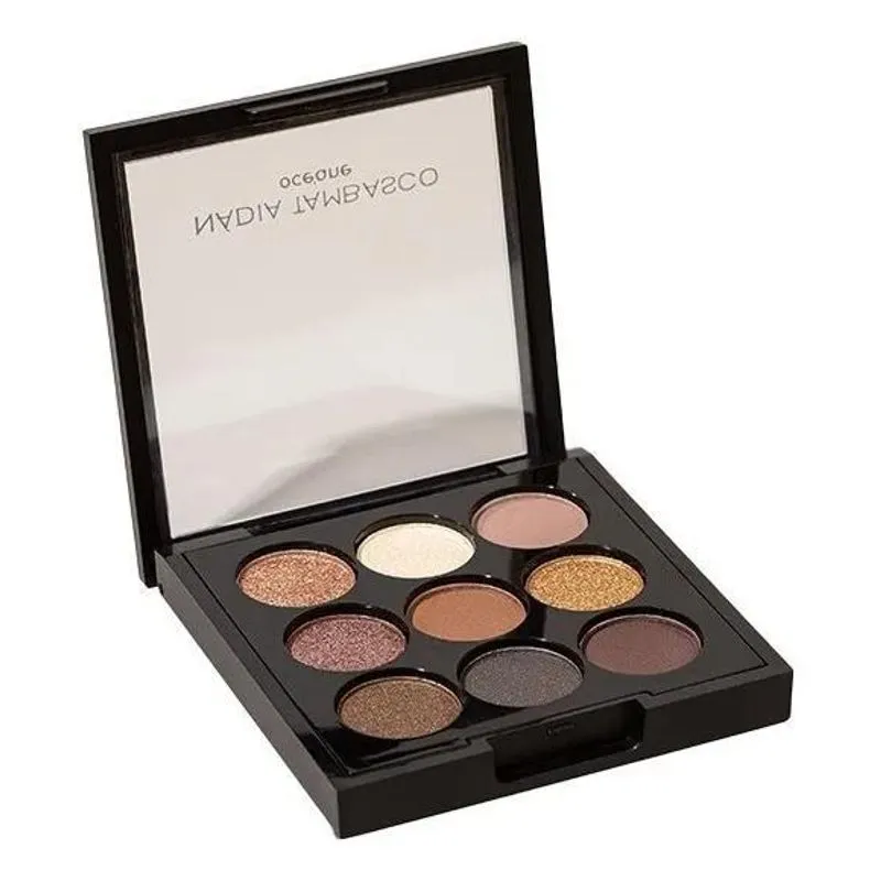 Paleta De Sombras Nádia Tambasco By Océane - To Go Basic Cor
