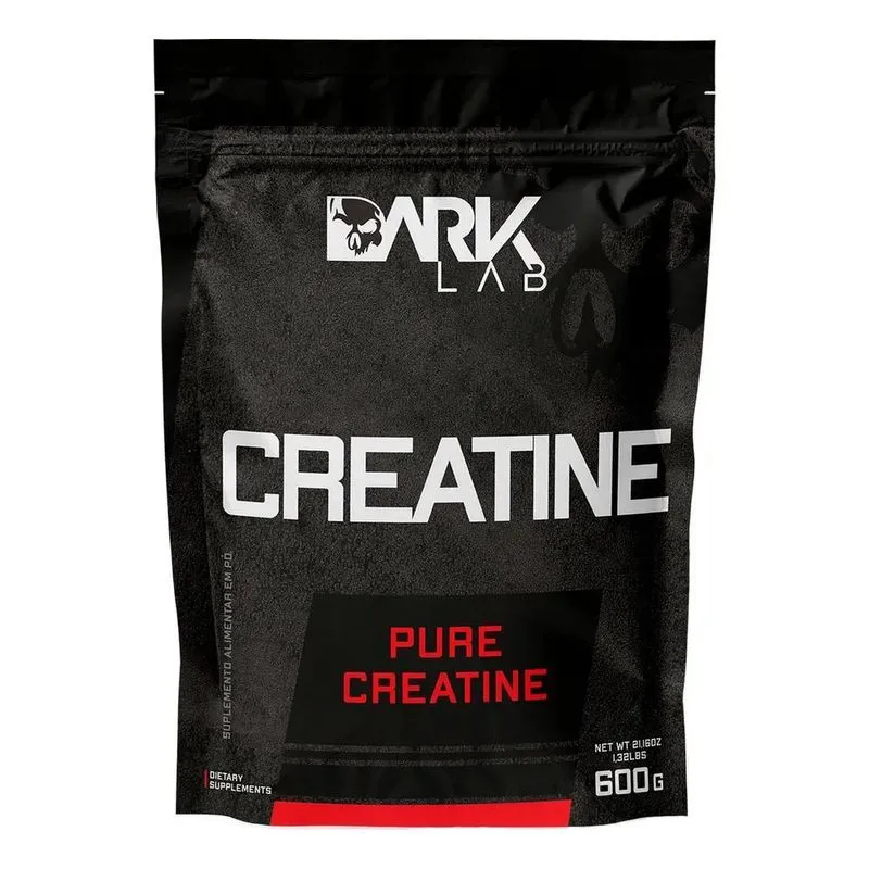 10x Creatina Monohidratada Pura 600g Dark Lab Unidade