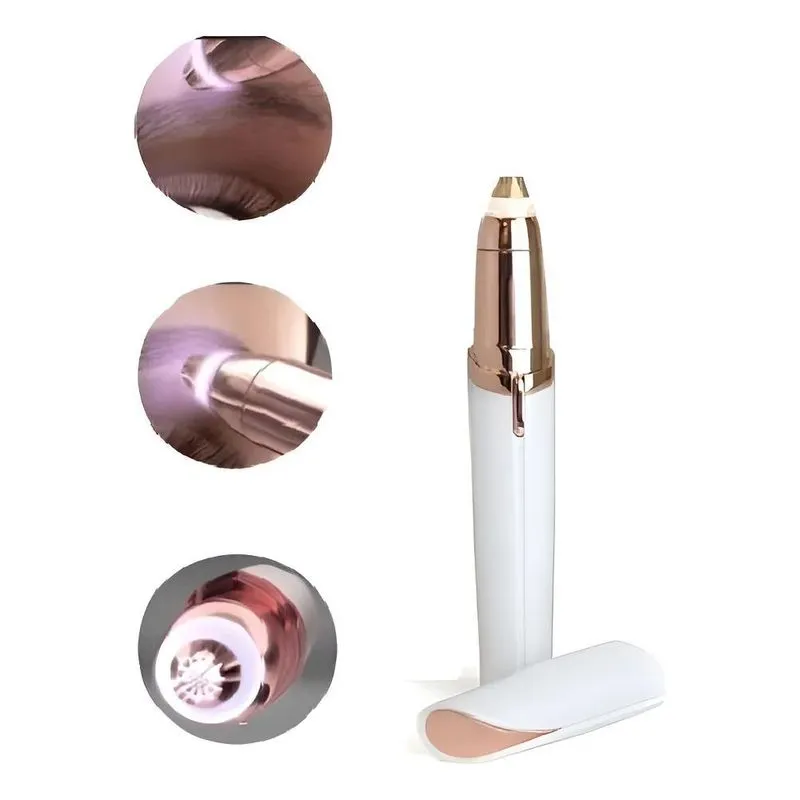 Caneta Depilador Remover Pelos Faciais Indolor Recarregavel