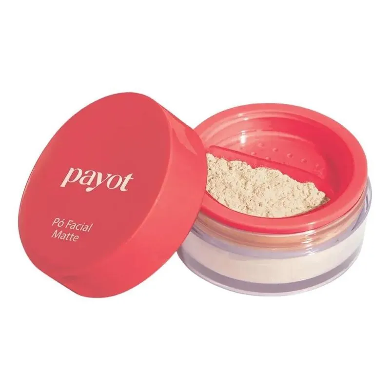 10x Pó Solto Matte Payot Ultrafino Acabamento Aveludado Nat
