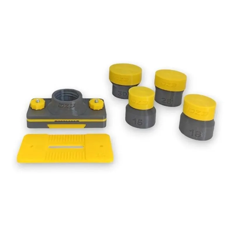 Kit 4 Bicos Aplic. Cola Mdf + 1 Aplicador Cola Fita 2 Em 1