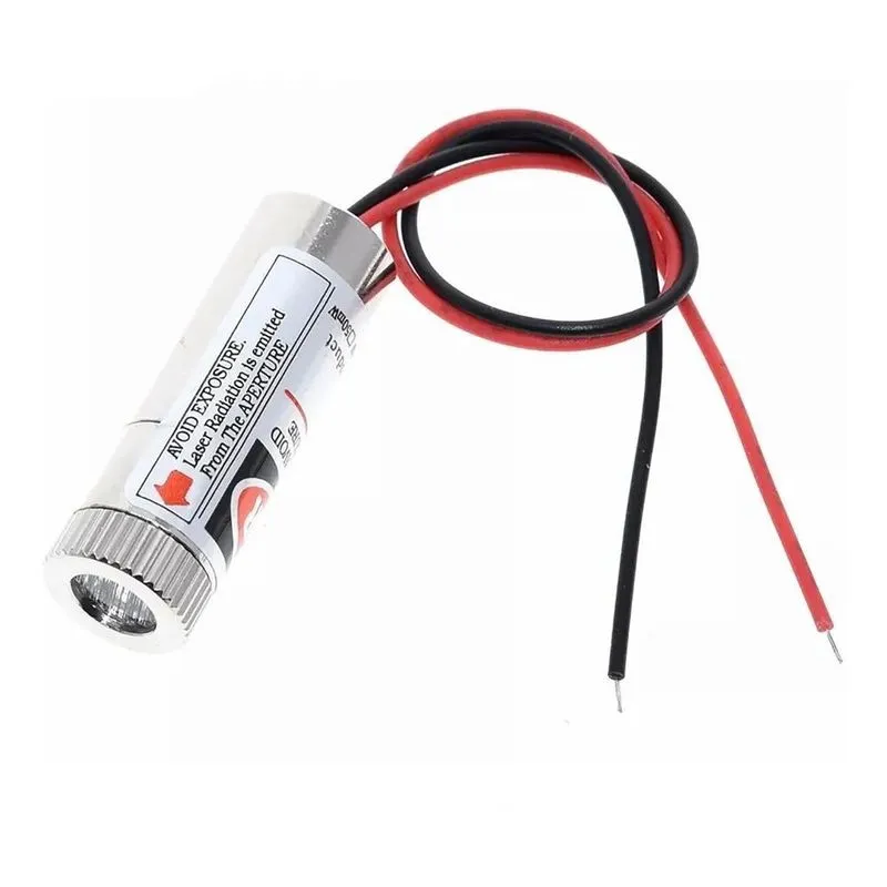 Módulo Laser Formato Cruz + X 650nm 5mw Alinhamento Angulos