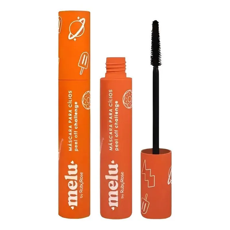 Máscara Rímel Peel Off Melu: Cílios Volumosos Se - Challenge