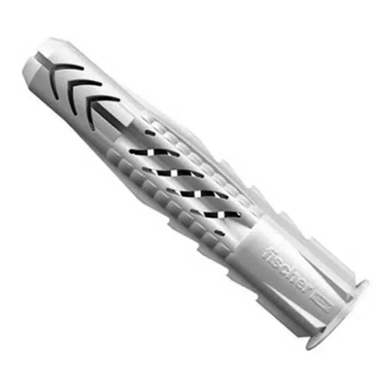 10x Bucha De Nylon Ux 6mm Fischer Universal Com 100 Peças