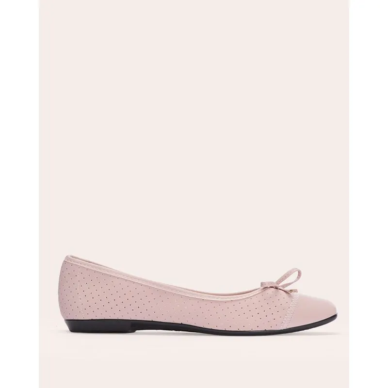 Sapatilha Feminina Moleca Bico Quadrado com Laço Rosa 38