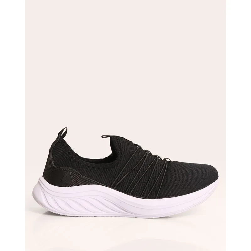 Tênis Feminino Esportivo Slip On La fittty Fitter Preto 40