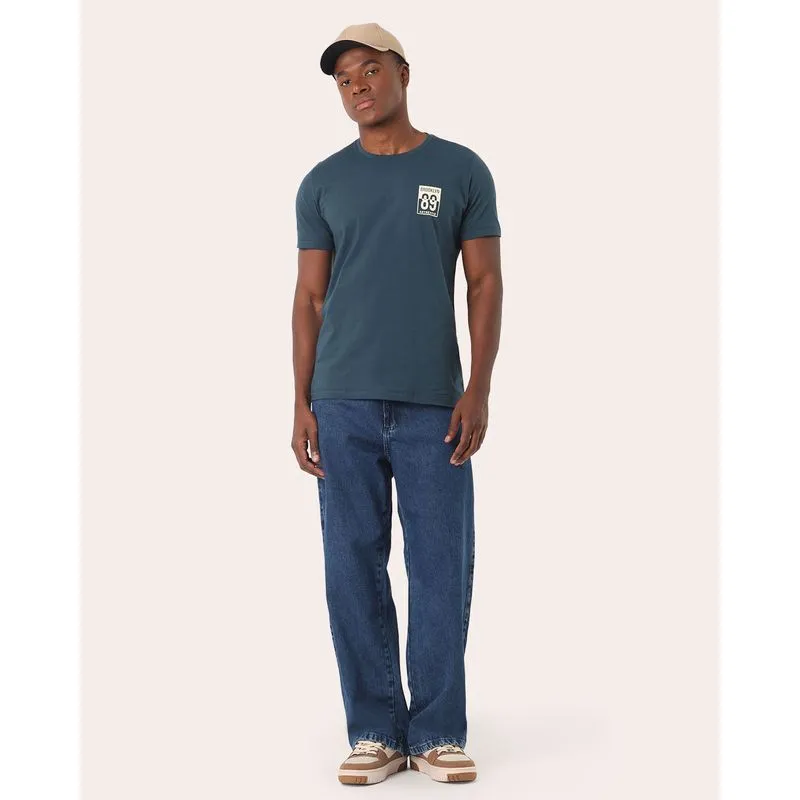 Calça Jeans Masculina Baggy Biotipo Azul 40