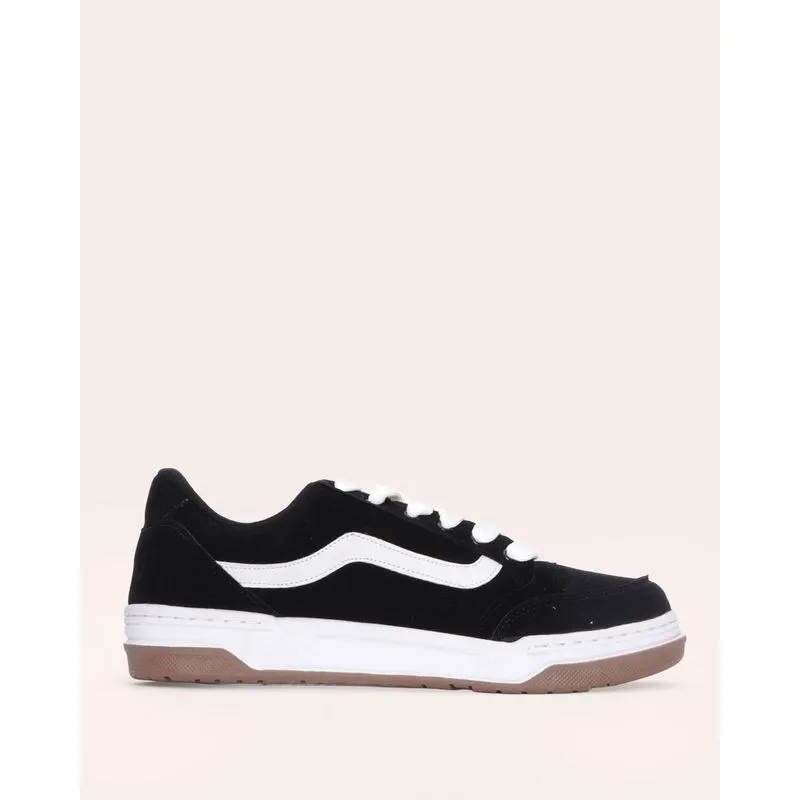 Tênis Masculino Casual Camurça Preto 37