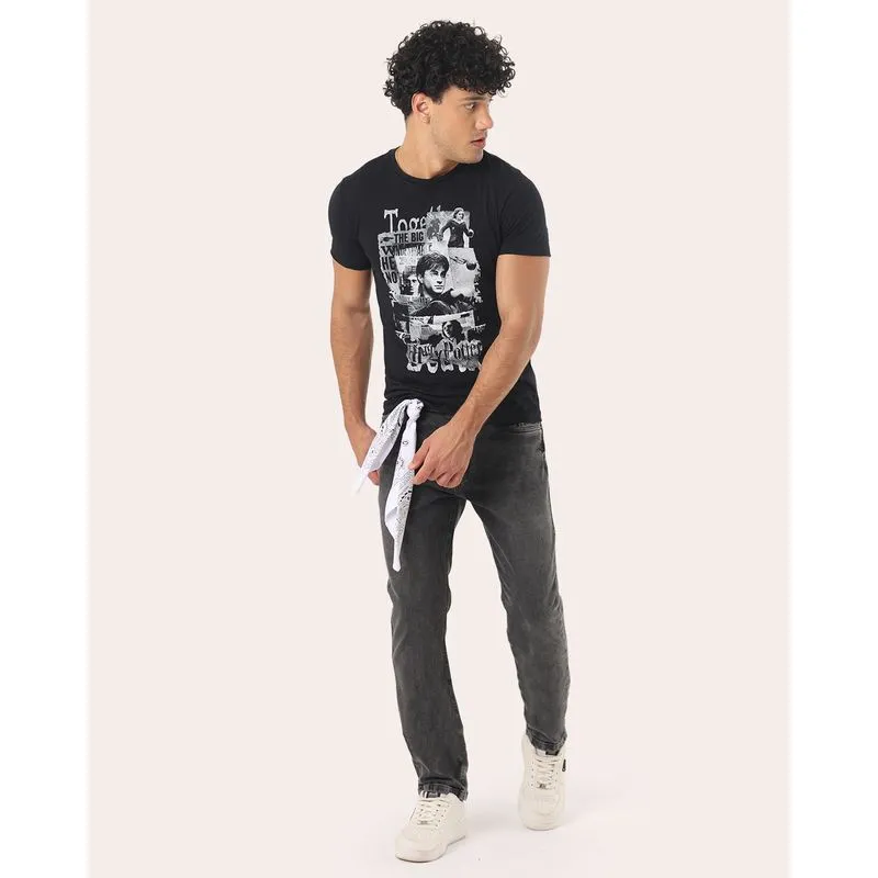 Calça Jeans Black Masculina Slim Preta 50