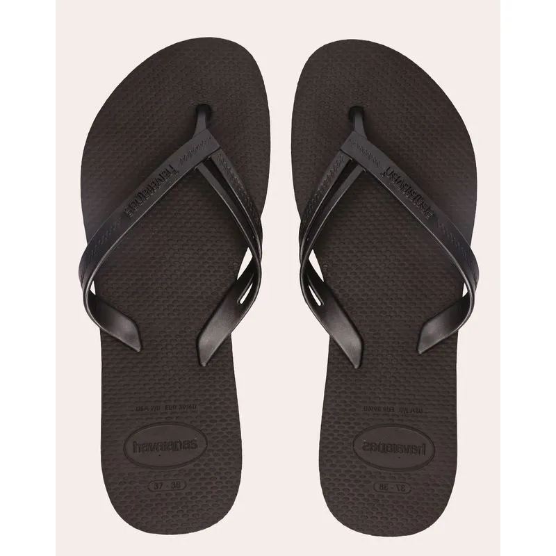 Chinelo Havaianas Feminino Elegance Preto 37/38